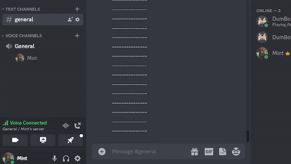 Example of Working Discord App